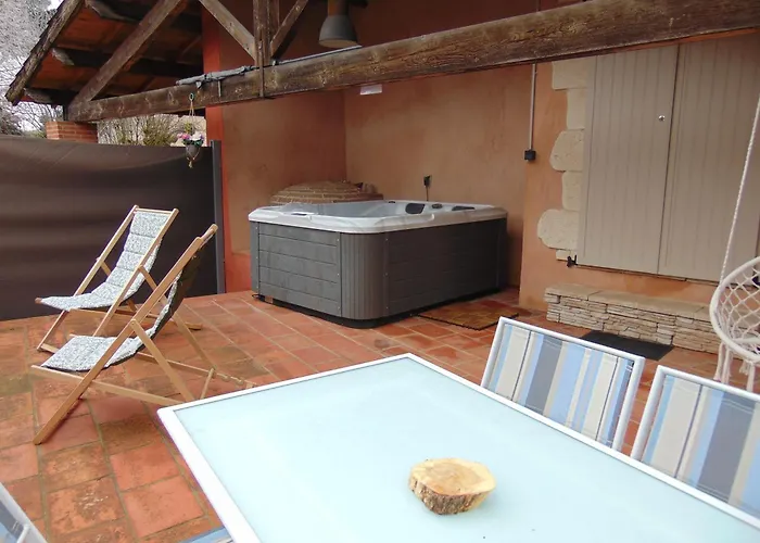 Lou Pitchoun - Jacuzzi Prive - Vignes - Proche Albi Et Cordes ガイヤック